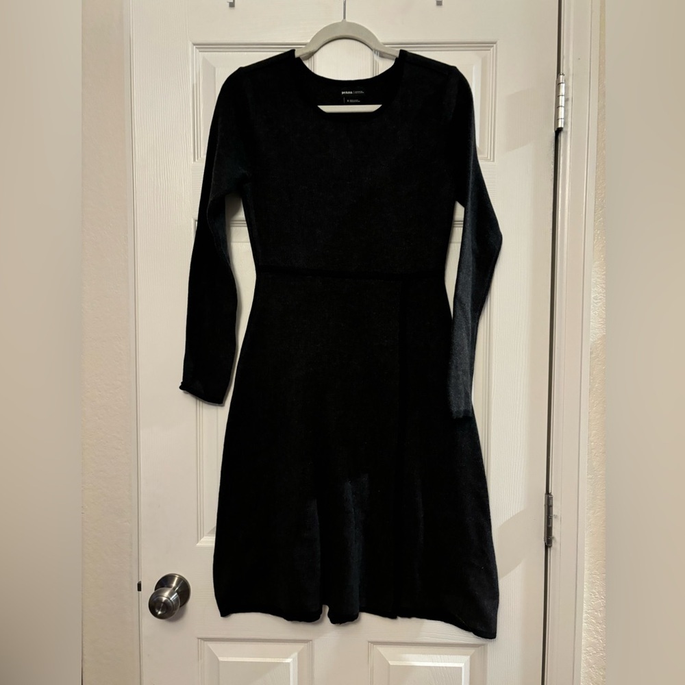 Prana | Charcoal Gray Cascadence Sweater Dress Sz S 1969821 - Picture 3 of 13